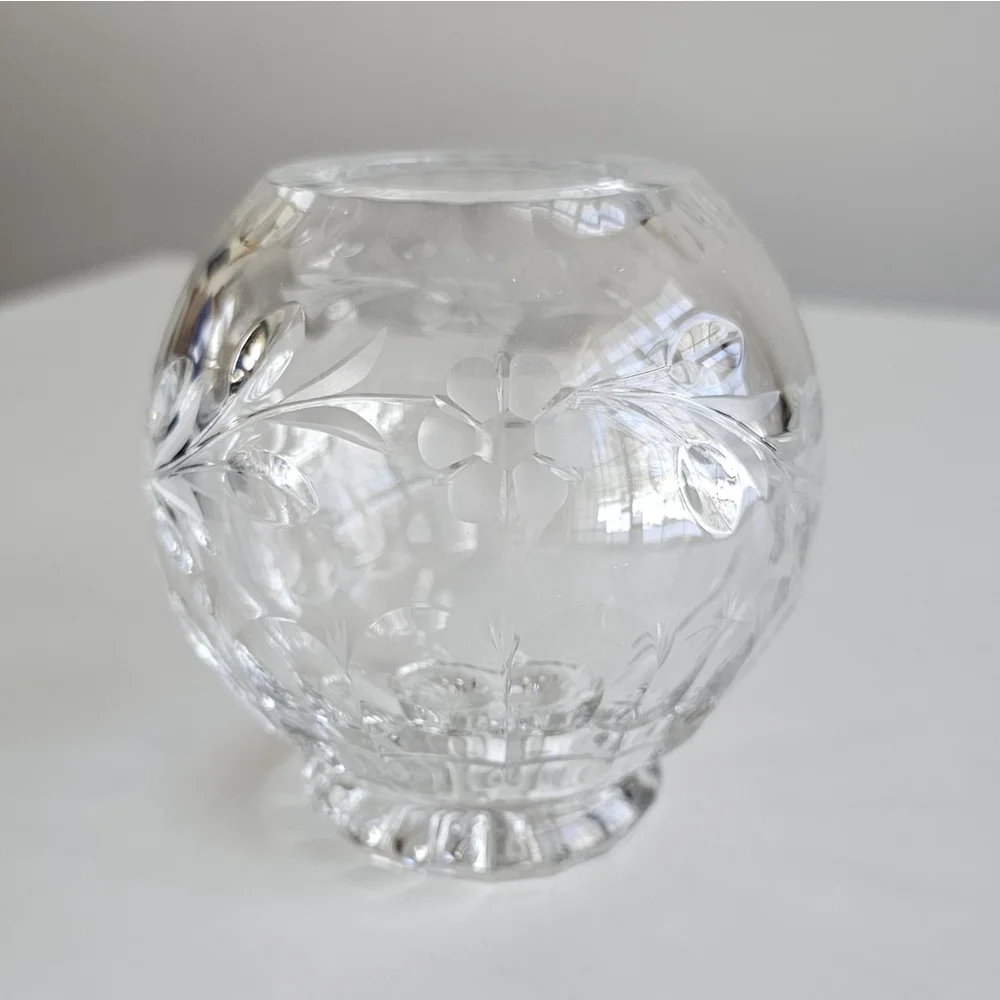 Vintage Rogaska Round Crystal 4